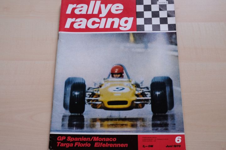 Deckblatt Rallye Racing (06/1970)
